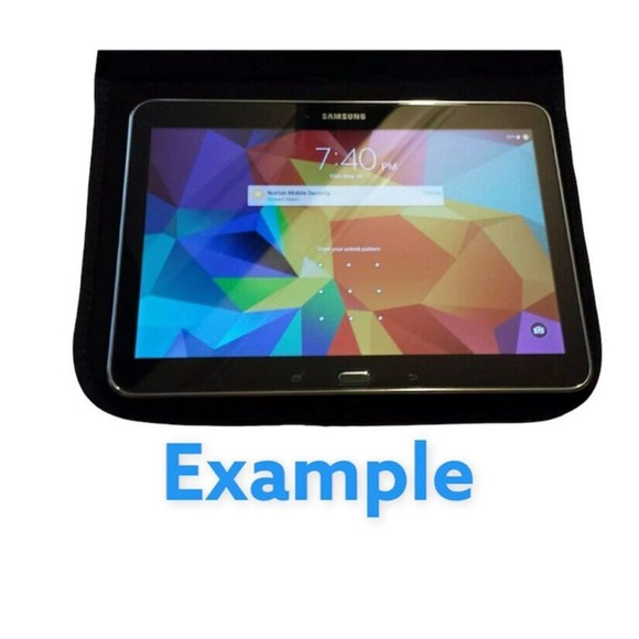 New Black Tablet Sleeve Fits 10 Inch Tablets, ipad, Samsung, Android, Universal - Picture 5 of 12